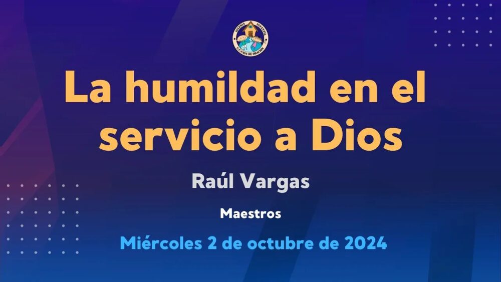 La humildad en el servicio Dios Image