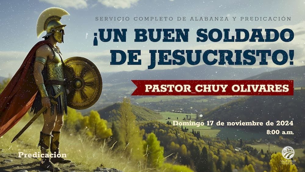 ¡Un buen soldado de Jesucristo!