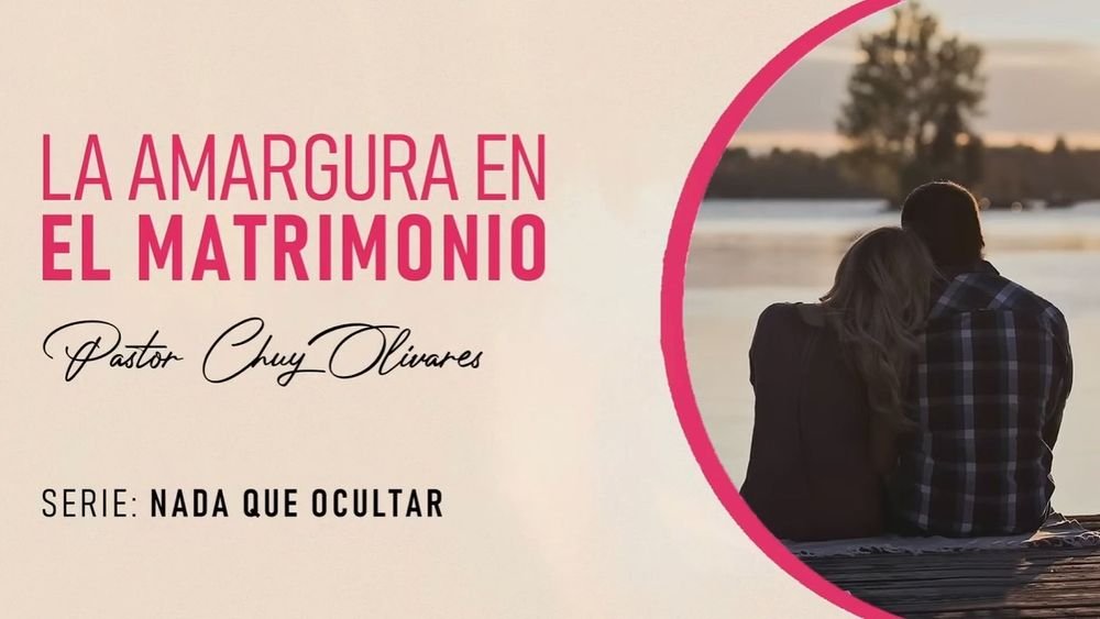 La amargura en el matrimonio