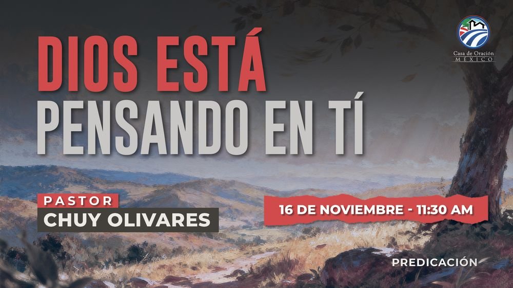 Dios está pensando en tí