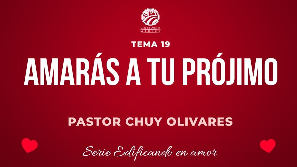 Amarás a tu prójimo