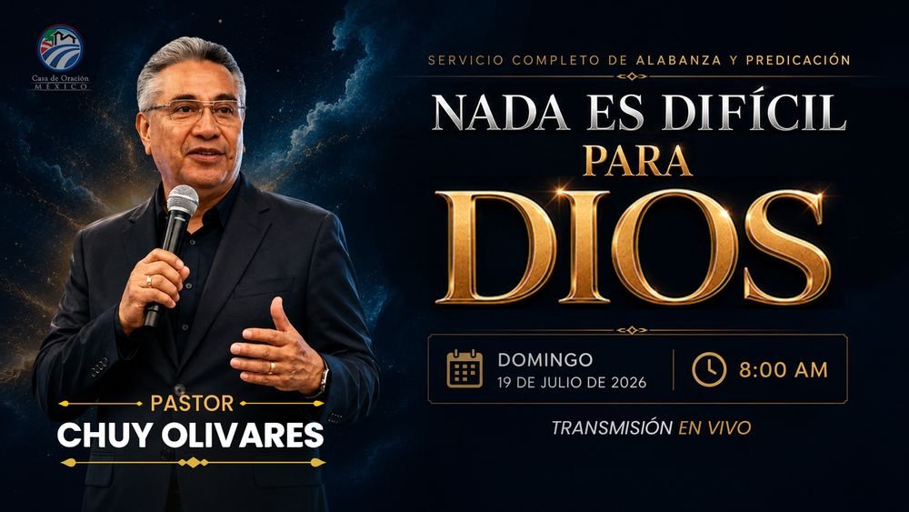 Nada es difícil para Dios