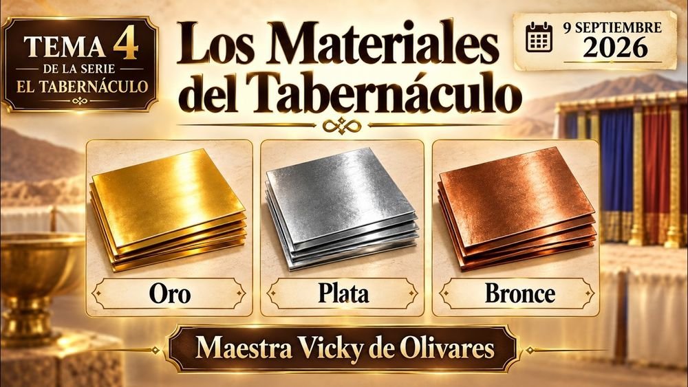 Los materiales para hacer el Tabernaculo y su significado