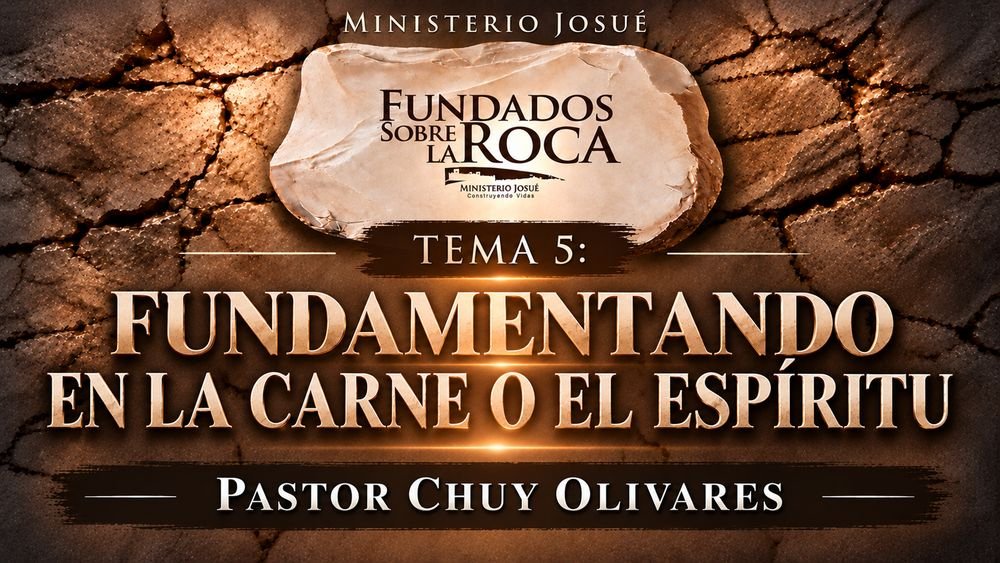 Fundamentando en la carne o el espiritu