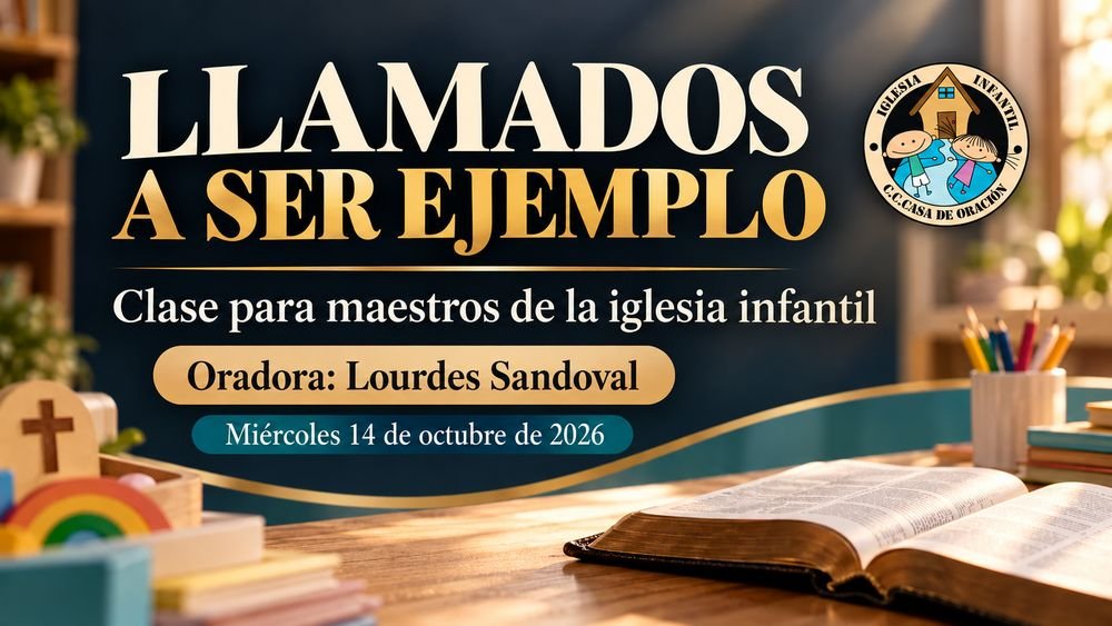Llamados a ser ejemplo